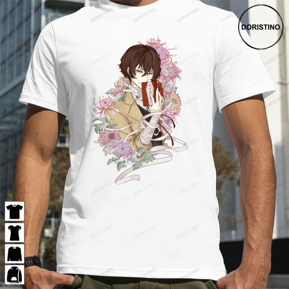 Flower And Dazai Bungou Stray Dogs Limited Edition T-shirts